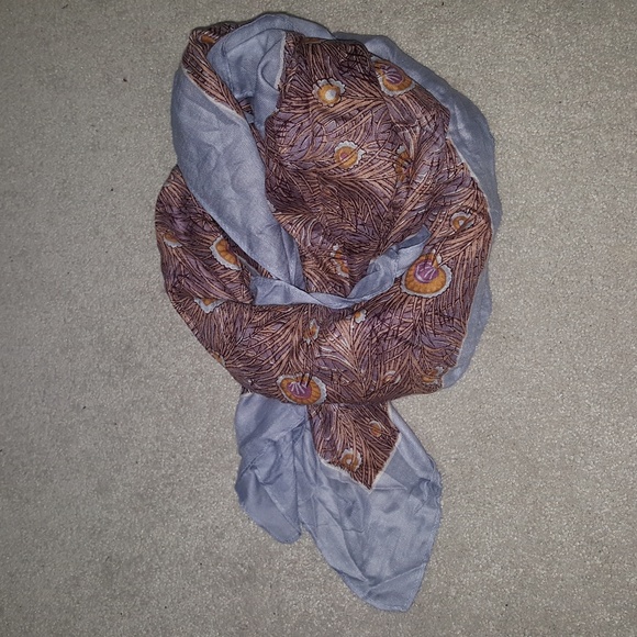 Ann Taylor Loft light blue Scarf - Picture 3 of 4